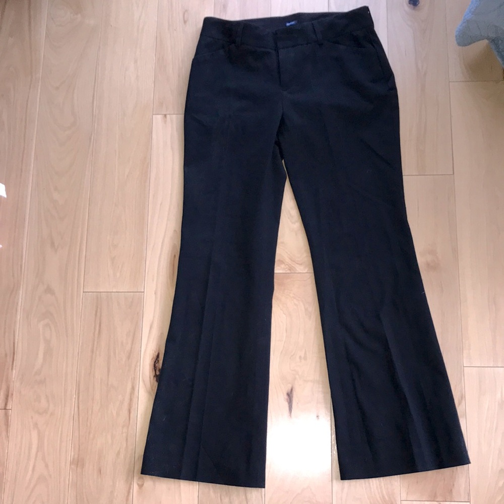 Gap Stretch Black Cotton/Spandex Pants